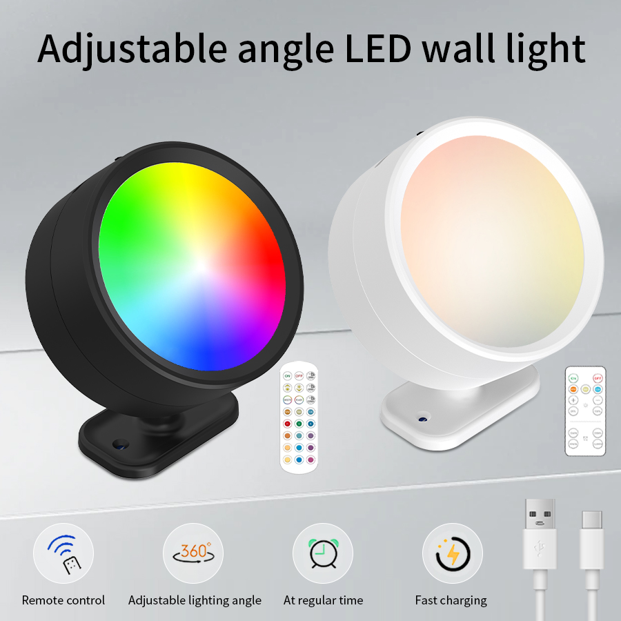 Foyer Lighting Wall Decor - Modern Manyetik Duvar Lambaları LED Duvar