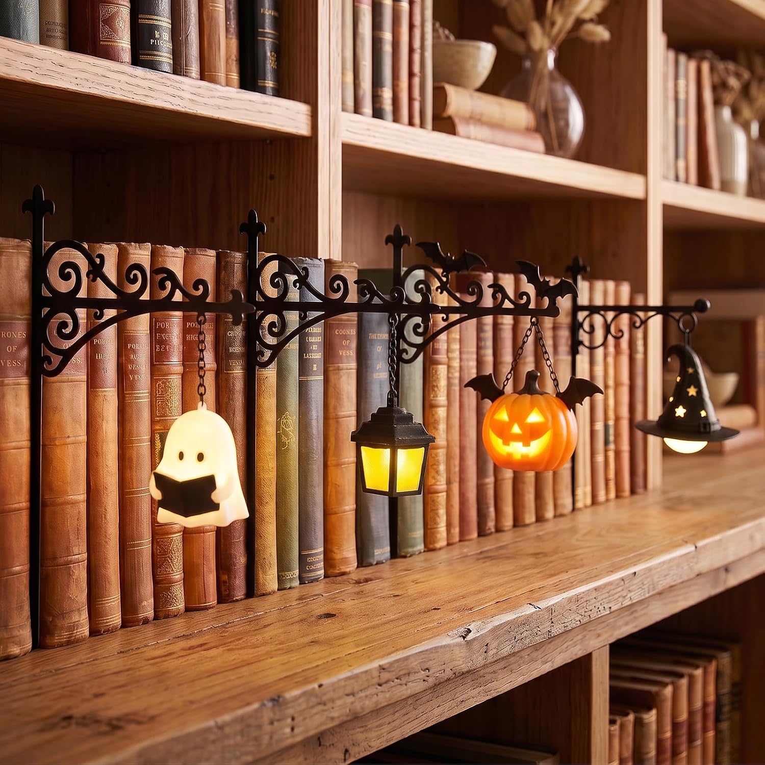 Home Lighting And Decor - Kütüphane Feneri-Dekoratif Kitaplık Aydınlatması Okuma Köşesi