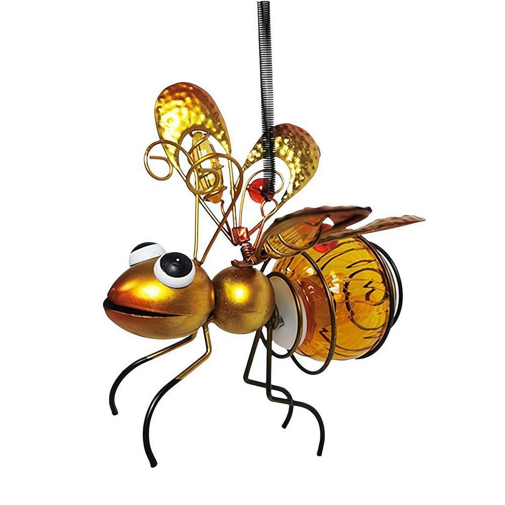 Lighting Bug Decor - Güneş Enerjili Asılı Böcek Lambası Metal
