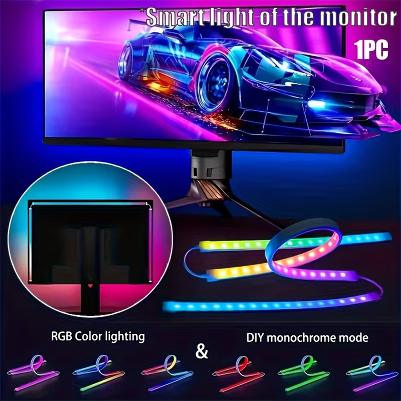 Ambient Led Strip - RGB Oyun Işıkları Şerit Monitör Arka