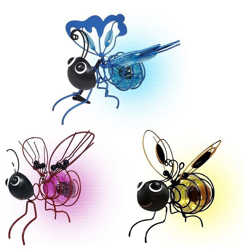 Lighting Bug Decor - [YENİ!A93G】 Güneş Enerjili Arı Simülasyon Lambaları,
