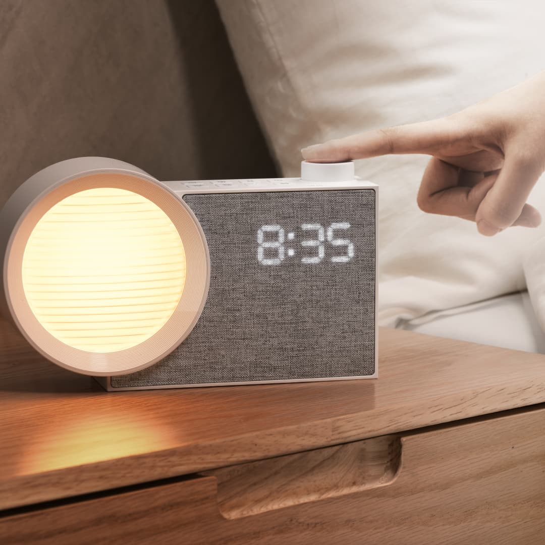Lighting Decor Bedroom - WILIT LED Gece Lambası Alarm Saatli
