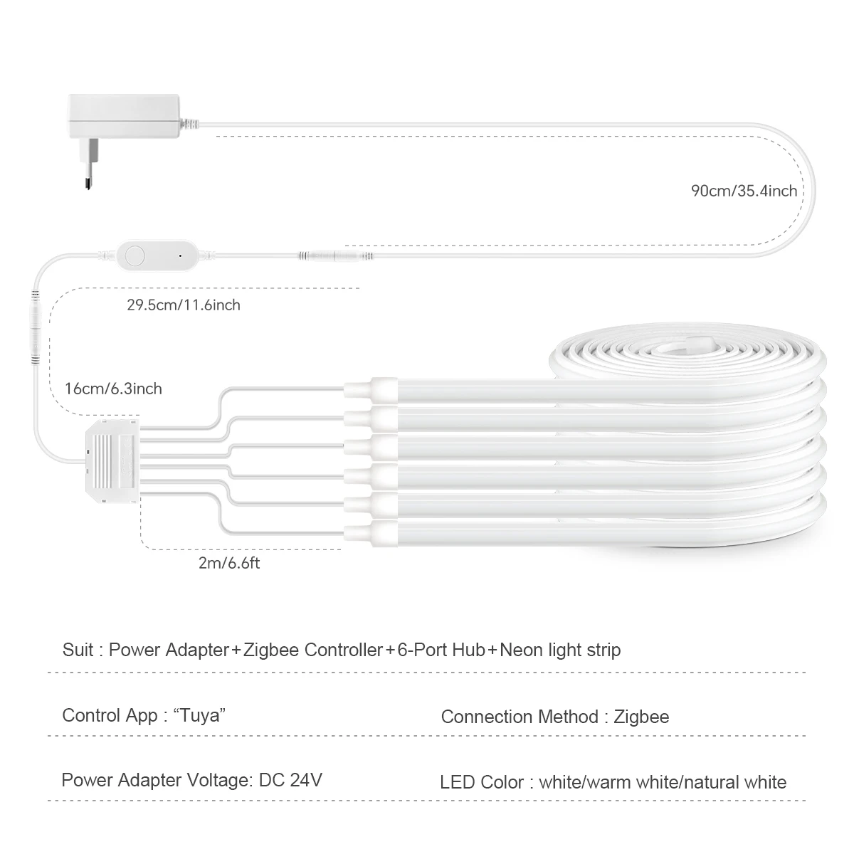 Tuya Smart Life Uygulaması Kon - Foyer Lighting Wall Decor incelemesi ve fiyatı