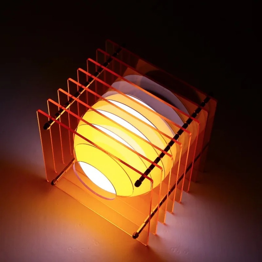 DIY Akrilik Bin Katmanlı Lamba - Home Lighting And Decor incelemesi ve fiyatı