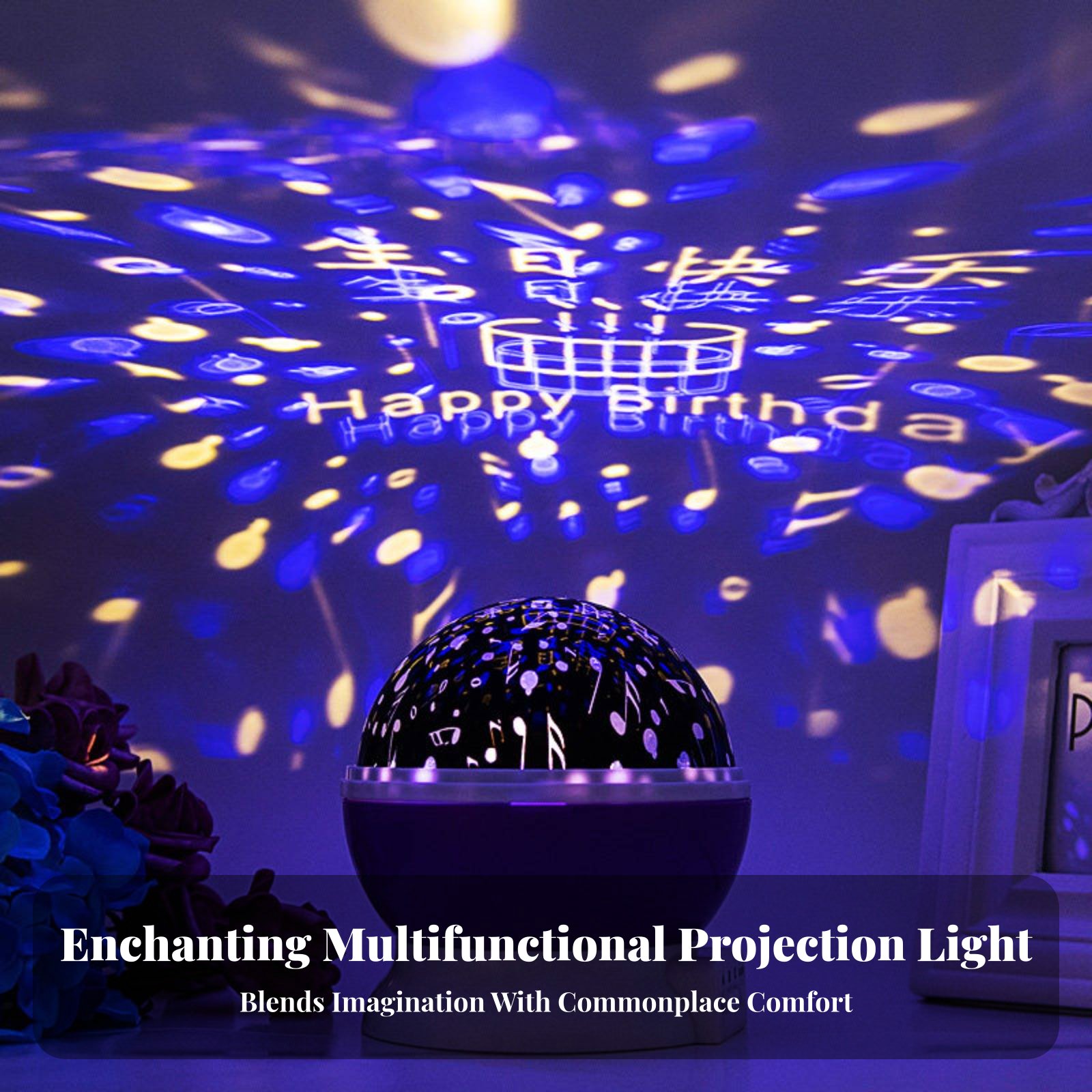Galaksi Projeksiyon Cihazı Gök - Lighting Decor Bedroom incelemesi ve fiyatı