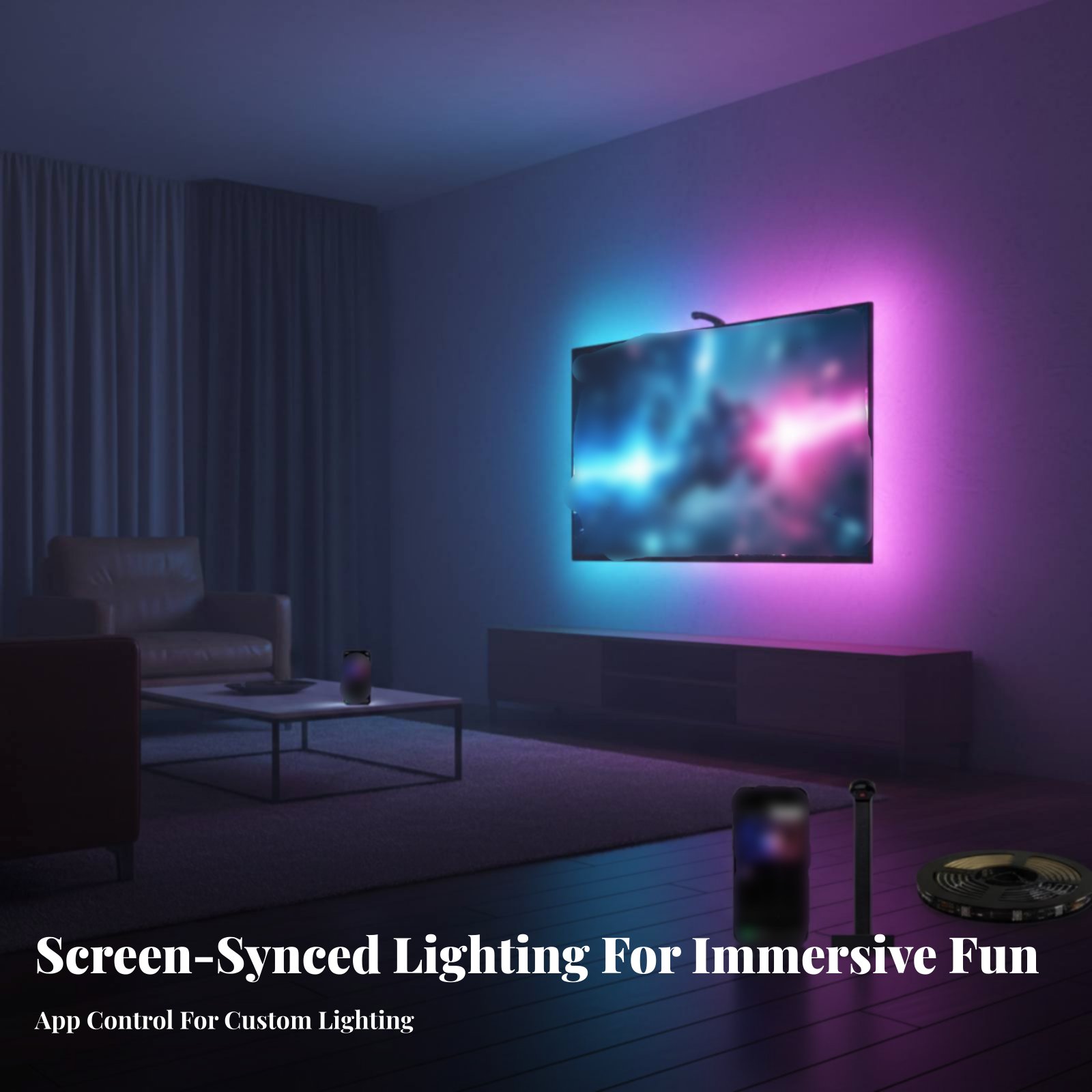 Ekran Senkronizasyonu Aydınlat - Ambient Led Strip incelemesi ve fiyatı