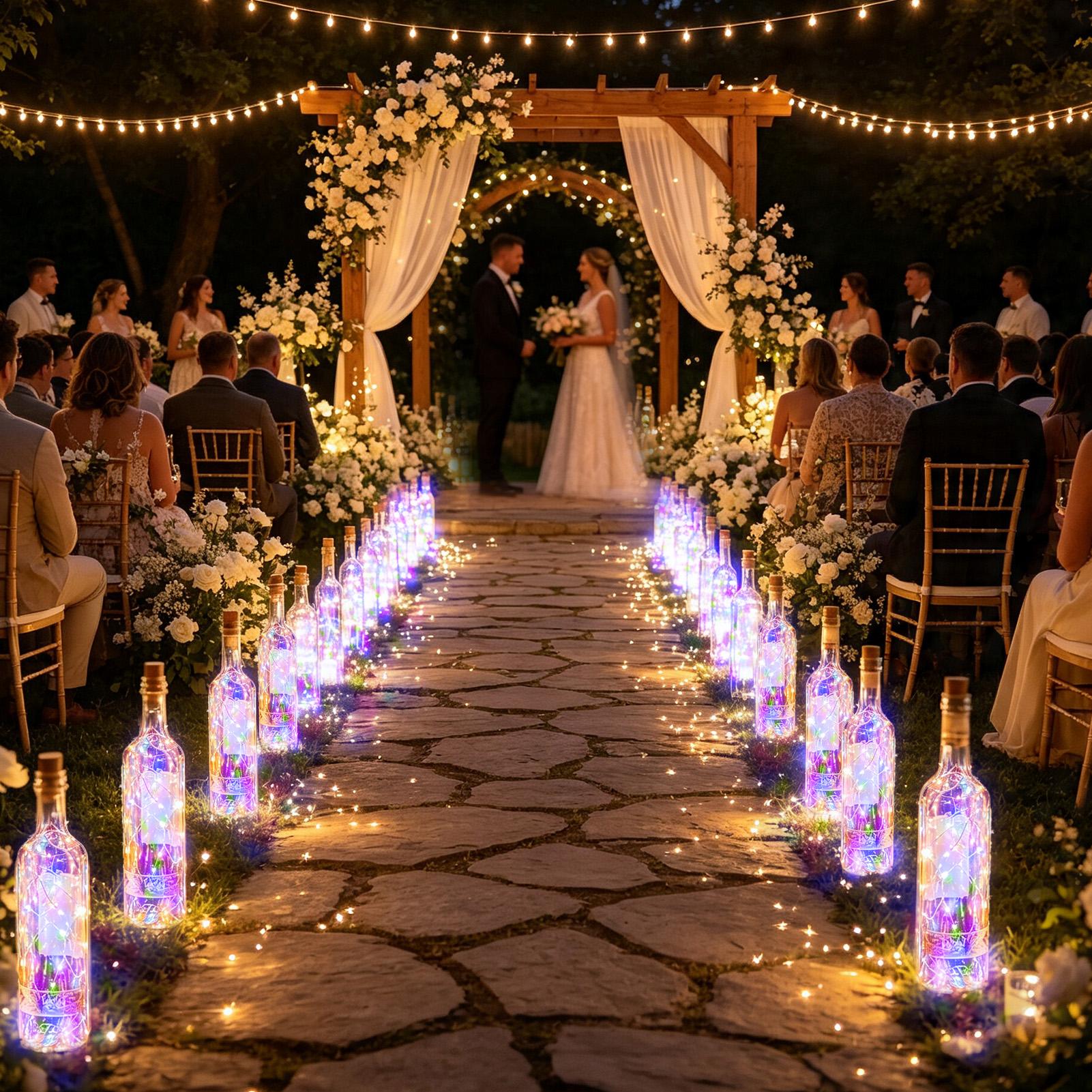 Güneş enerjili şarap şişesi ış - String Light Outdoor incelemesi ve fiyatı
