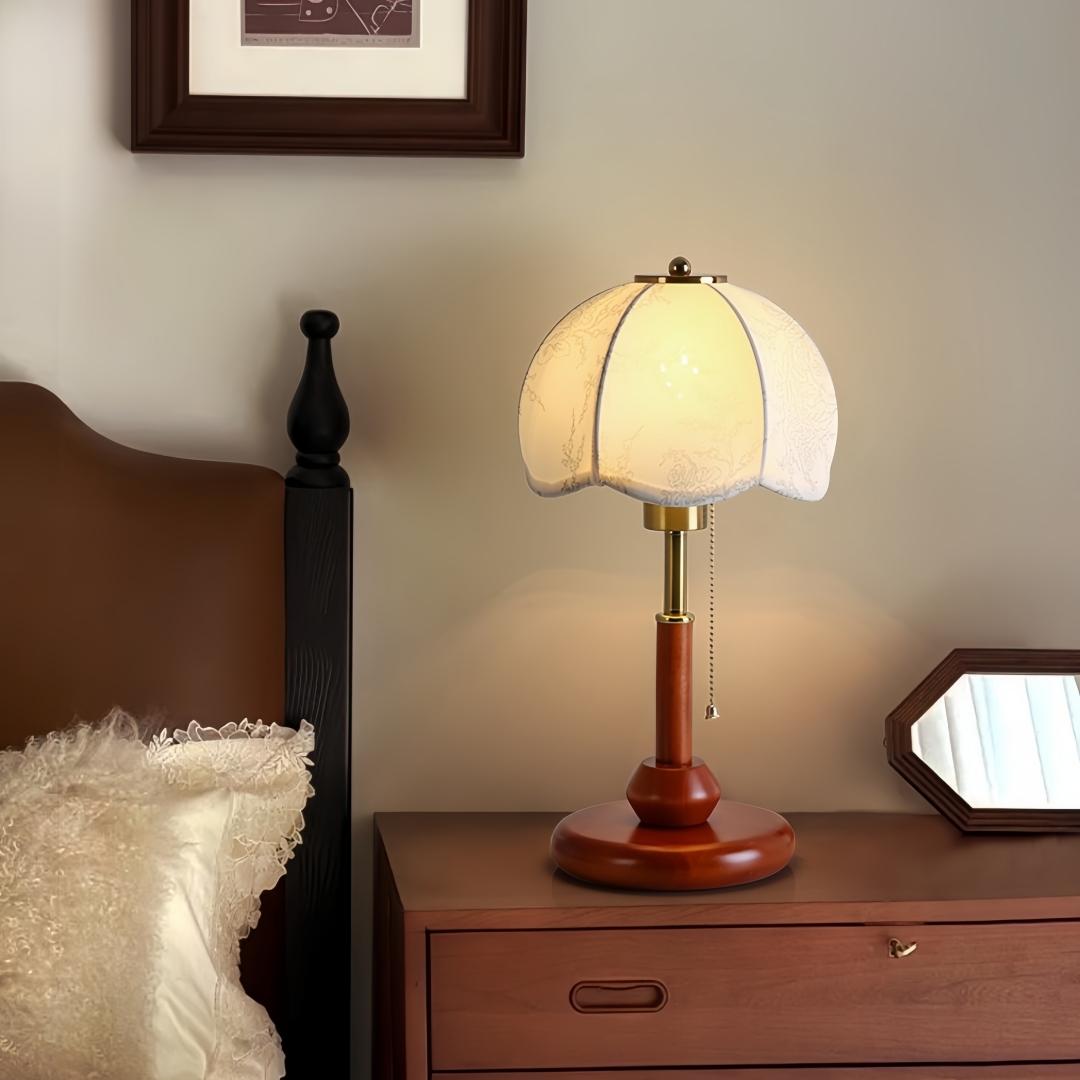 Vintage Taraklı Kubbe Masa Lam - Lighting Decor Bedroom incelemesi ve fiyatı
