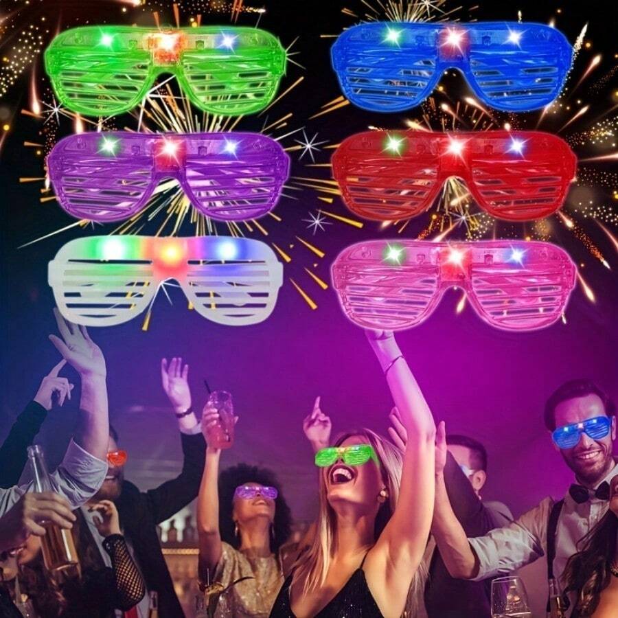 10-50 adet LED gözlük Light Up - Lighting Jockey incelemesi ve fiyatı