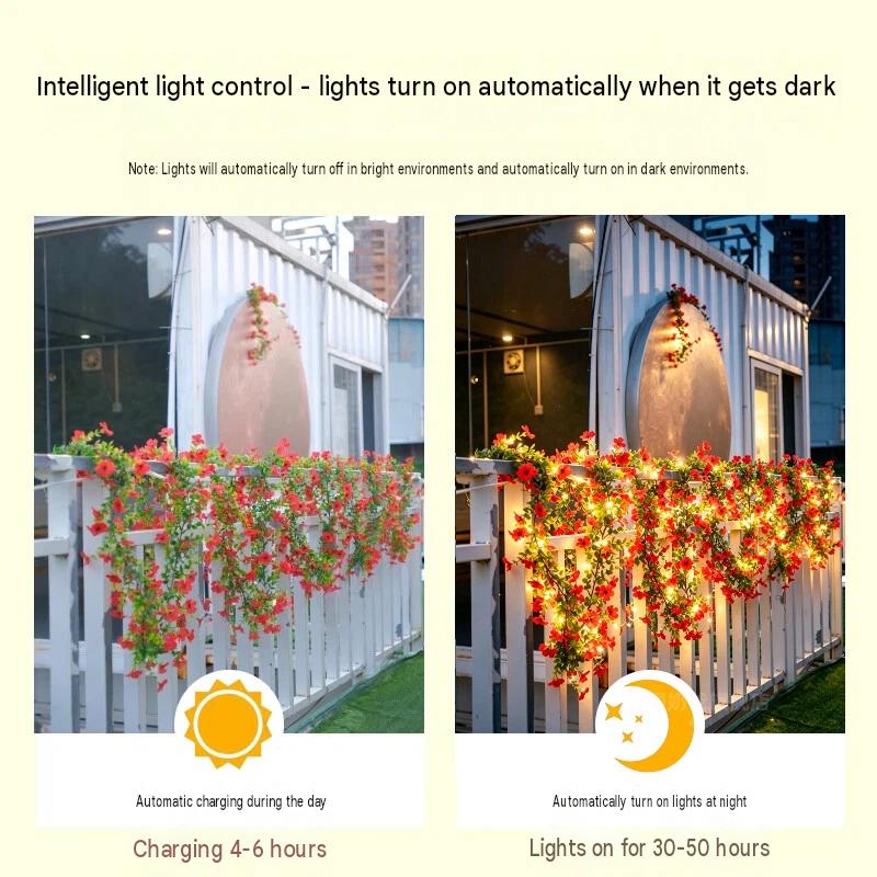 Güneş Enerjili Gül Çiçekli Çub - String Light Outdoor incelemesi ve fiyatı