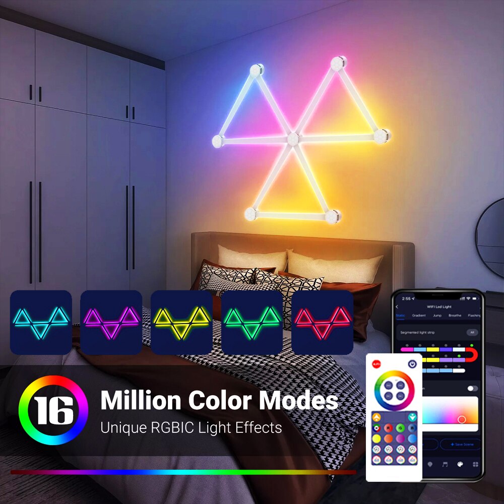 LED Akıllı Duvar Lambası RGBIC - Foyer Lighting Wall Decor incelemesi ve fiyatı