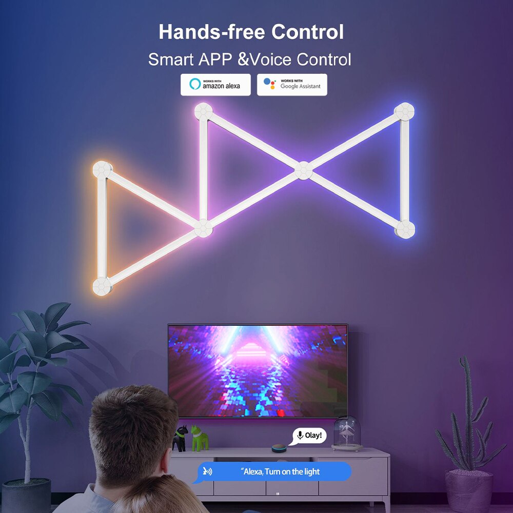 LED Akıllı Duvar Lambası RGBIC - Foyer Lighting Wall Decor incelemesi ve fiyatı