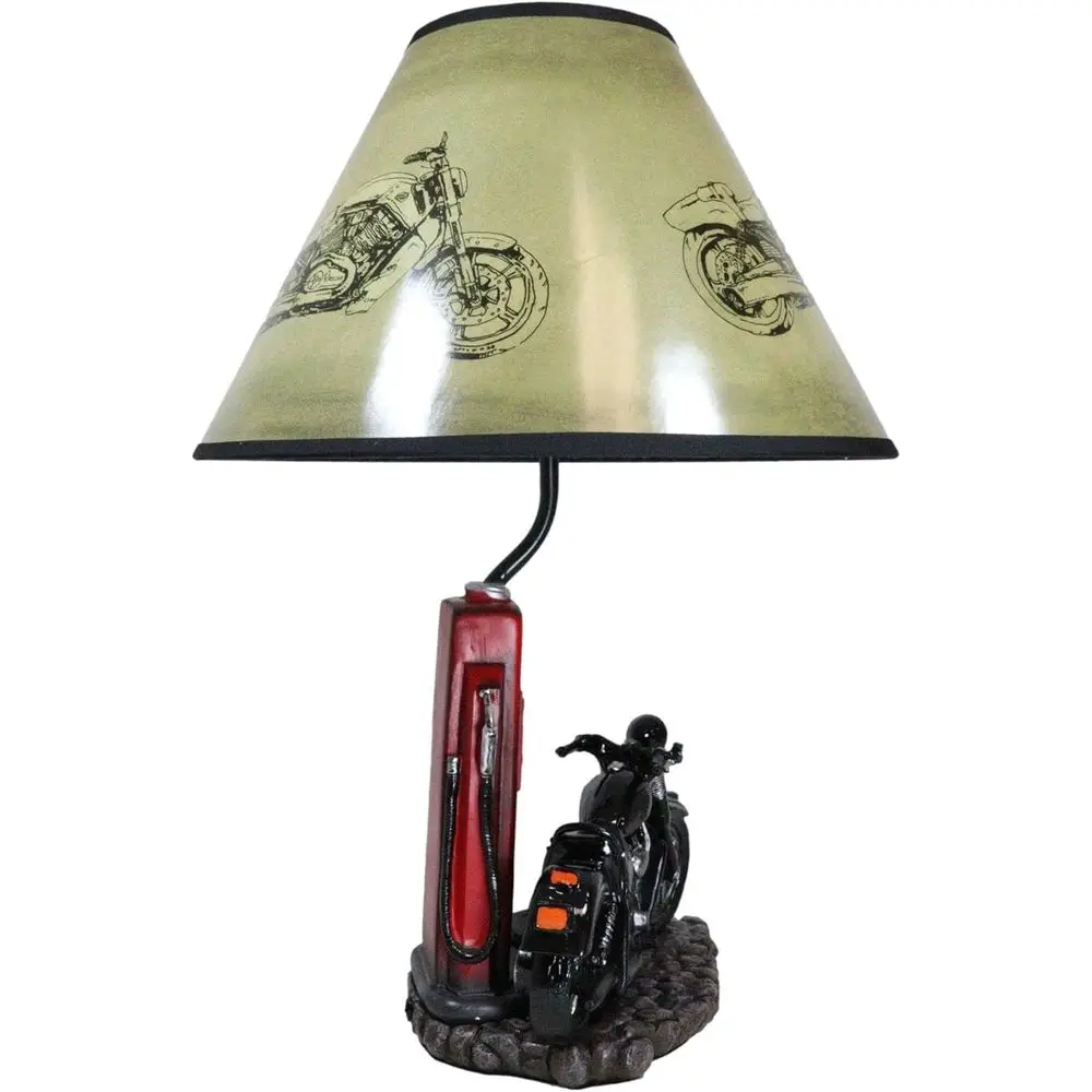 Vintage Retro Siyah Motosiklet - Home Lighting And Decor incelemesi ve fiyatı