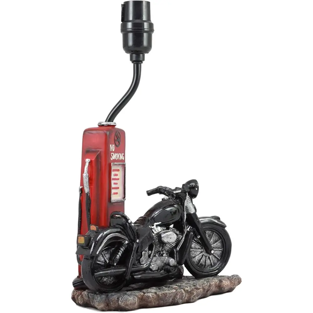 Vintage Retro Siyah Motosiklet - Home Lighting And Decor incelemesi ve fiyatı