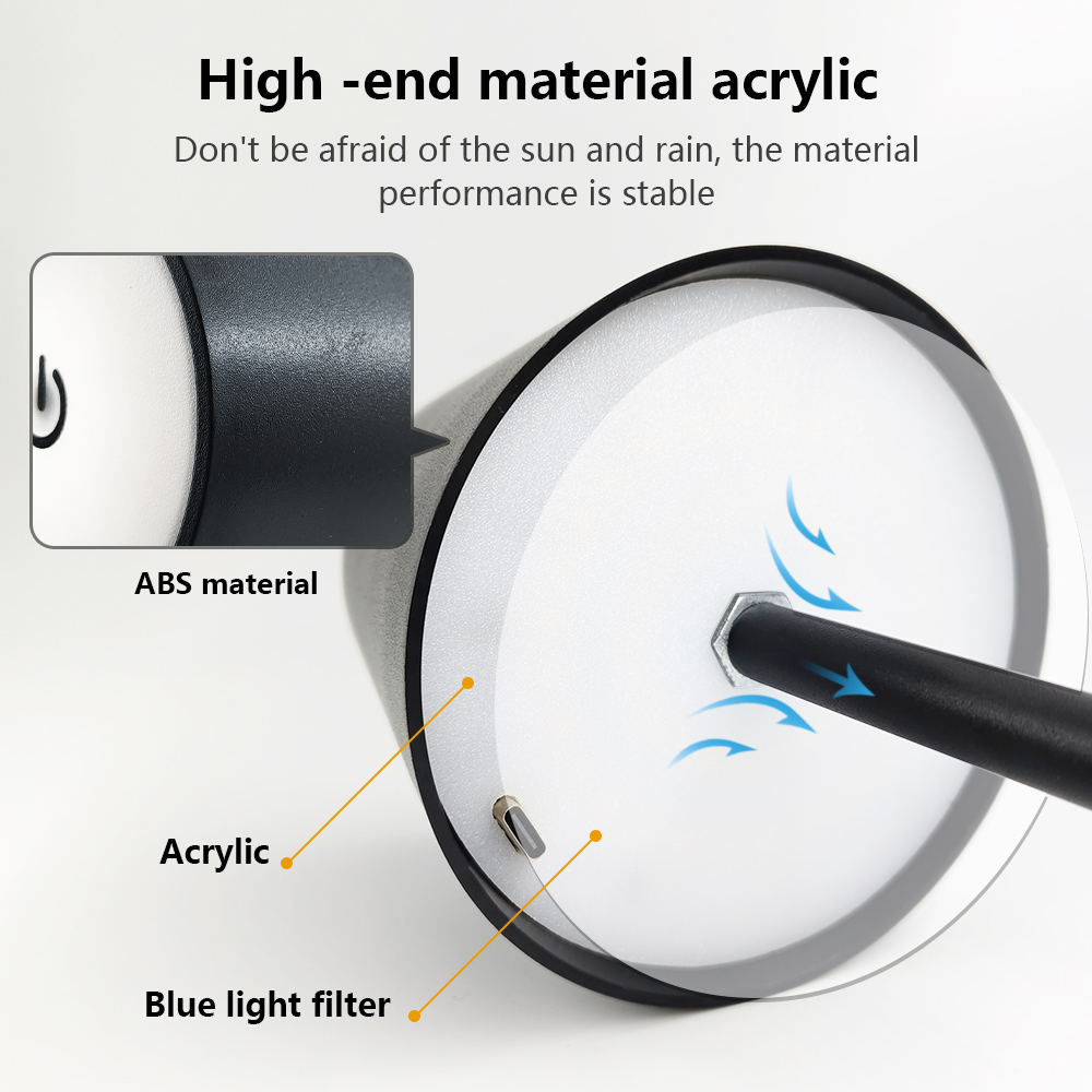 LED şarj edilebilir masa lamba - Lighting Decor Bedroom incelemesi ve fiyatı