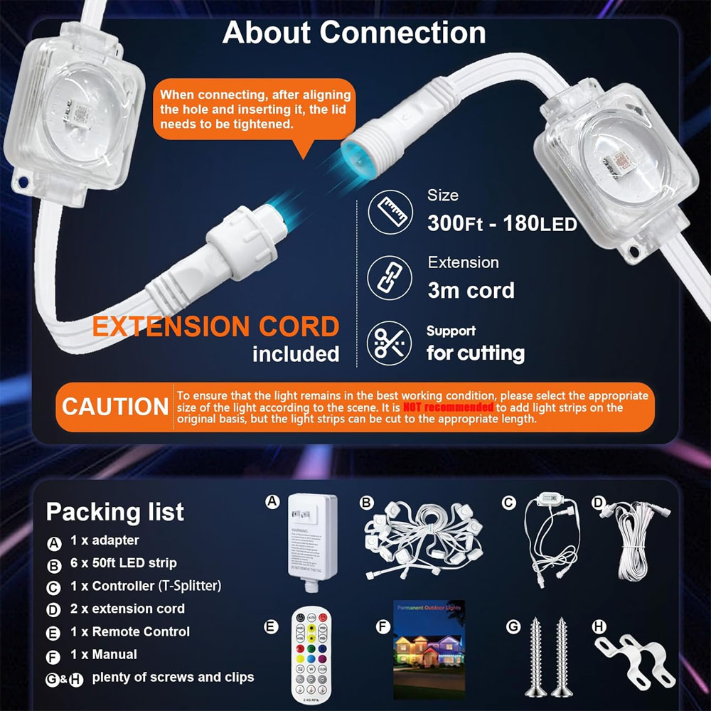 Bahçe Dekorasyonu için Kalıcı  - String Light Outdoor incelemesi ve fiyatı