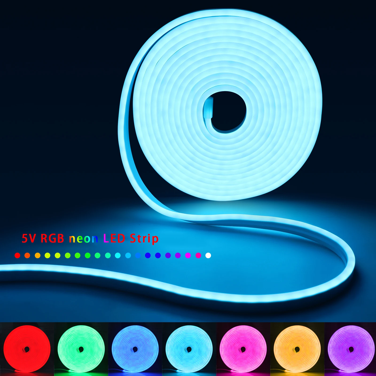 1-5m RGB LED Neon Şerit Işık 5 - Home Lighting And Decor incelemesi ve fiyatı